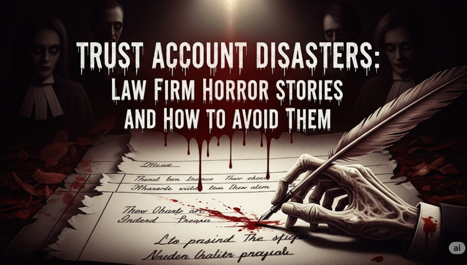 Trust Account Disasters: Law Firm Horror Stories and How to Avoid Them