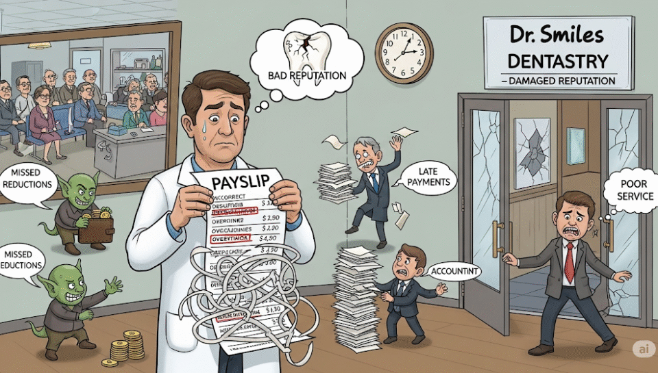 Payroll Mistakes That Can Ruin Your Dental Practice’s Reputation