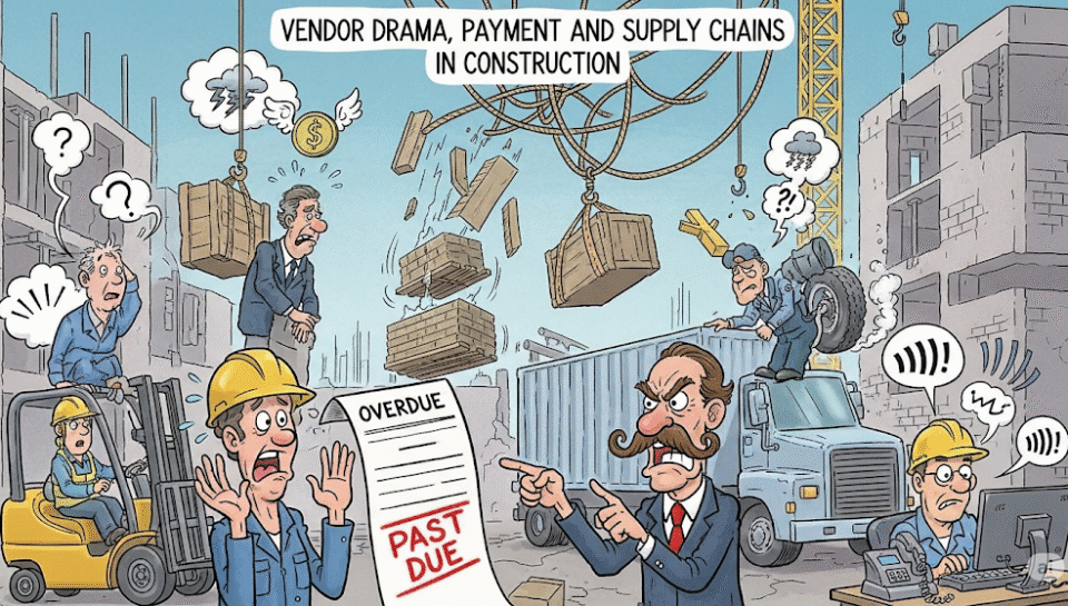 Vendor Drama: Surviving the Payment and Supply Chain Chaos in Construction