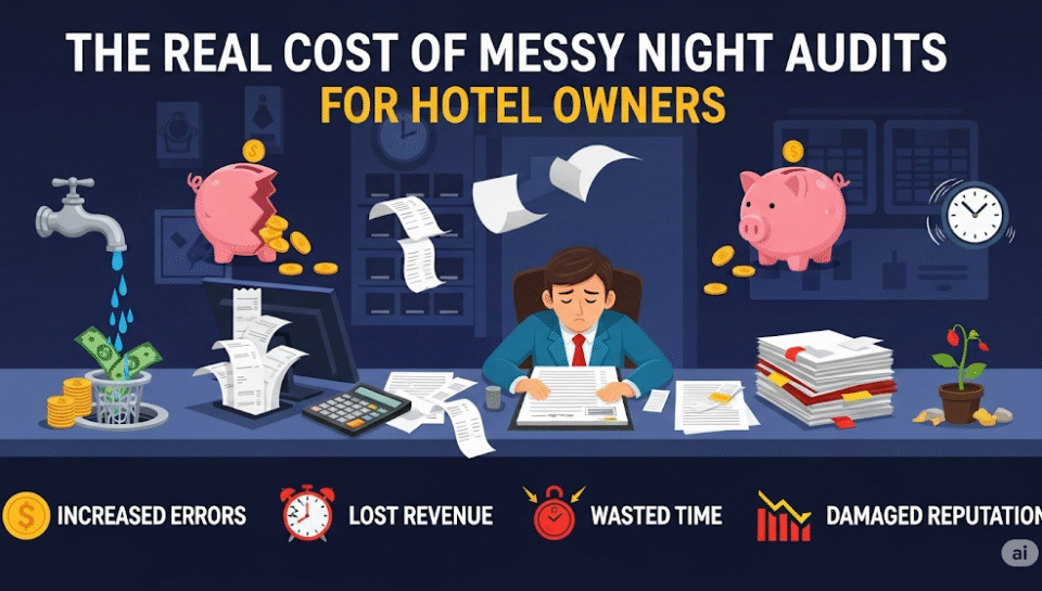 The Real Cost of Messy Night Audits for Hotel Owners